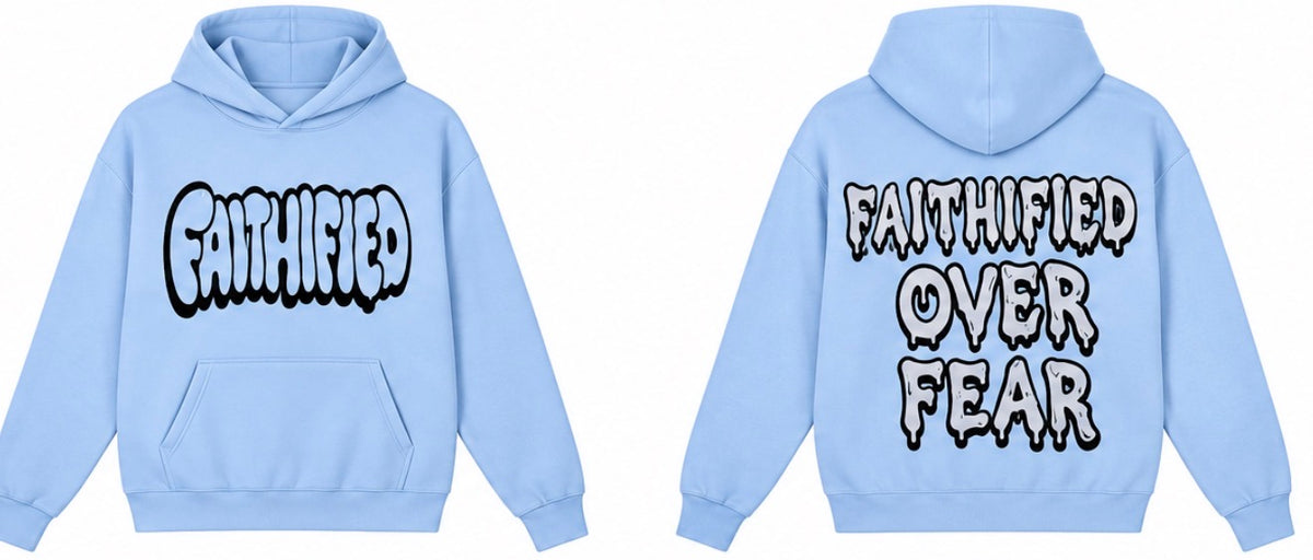 Faithified Hoodie - Blue