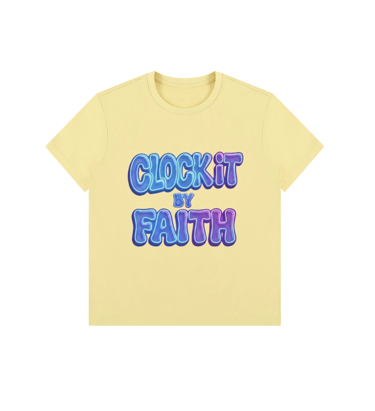Clock it by faith - Tee