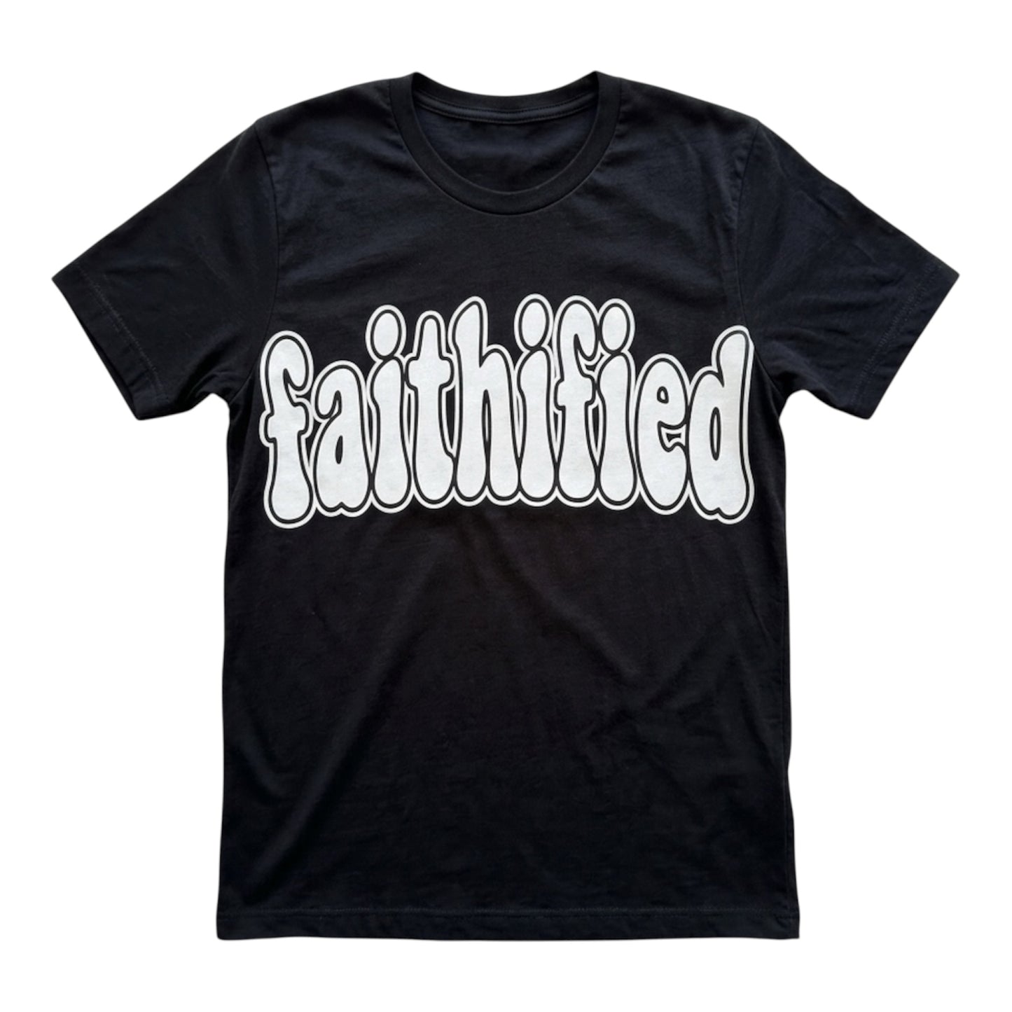 Faithified Tee-Black