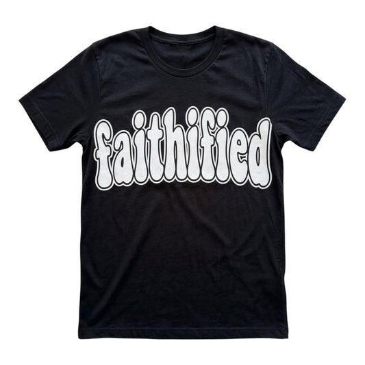 Faithified Tee-Black