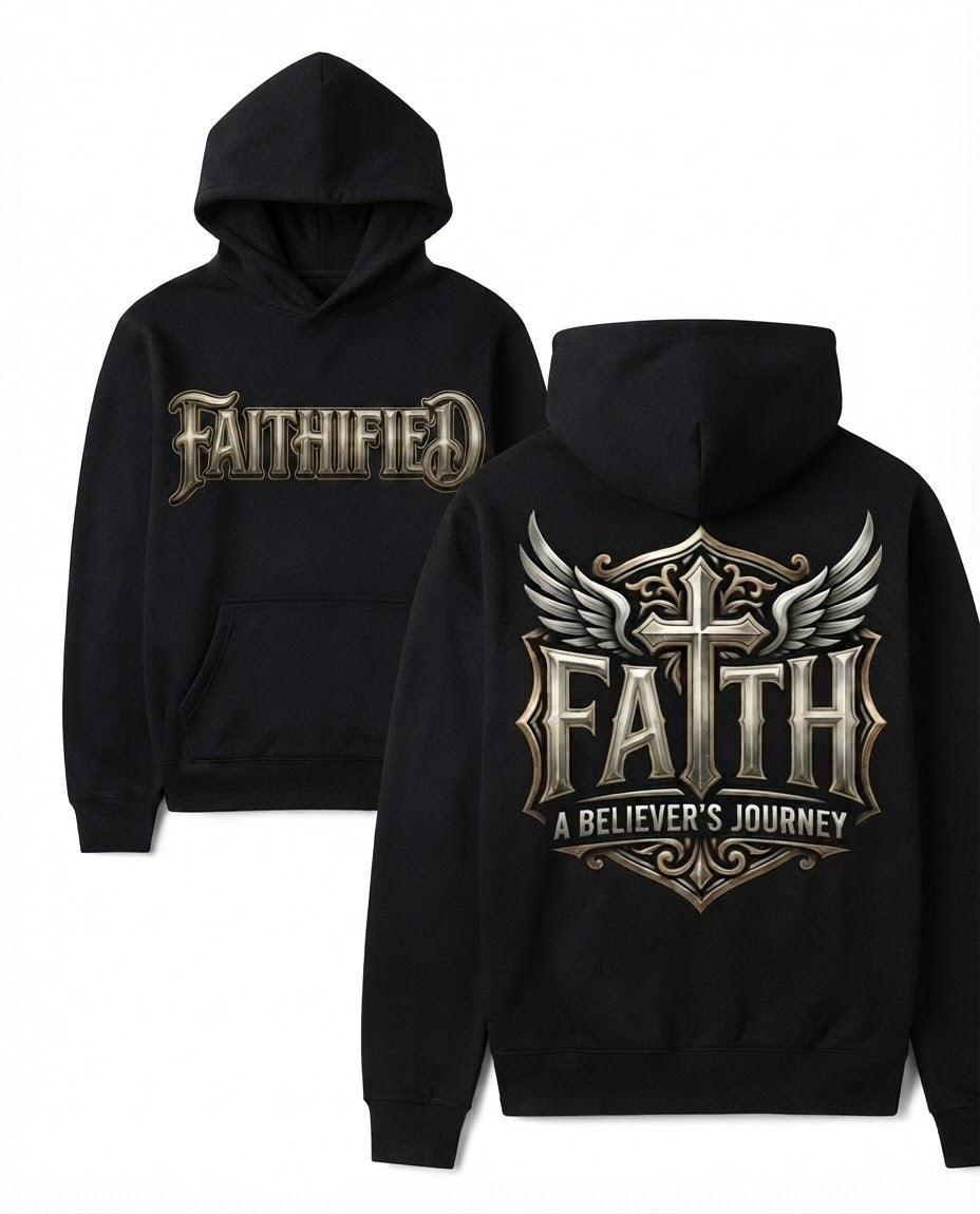 Faithified Hoodie - Black