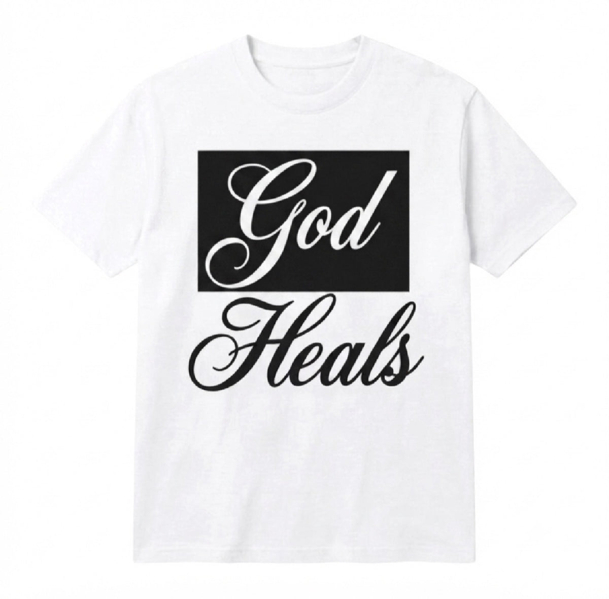 God Heals Tee - (2 colors)