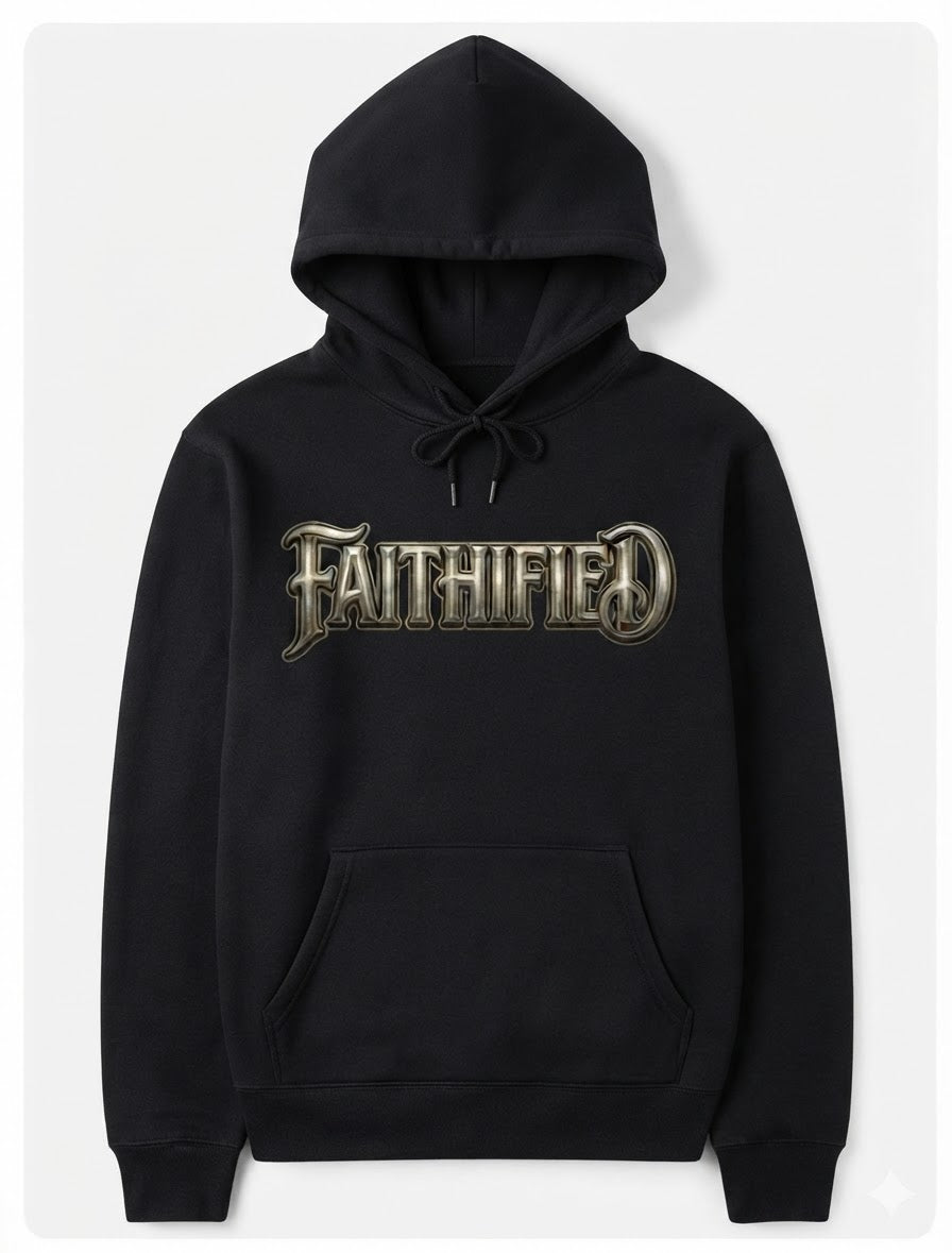 Faithified Hoodie - Black