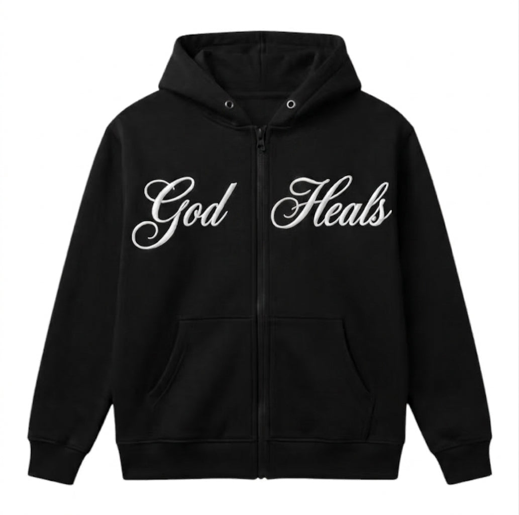 God Heals Hoodie (5 colors)