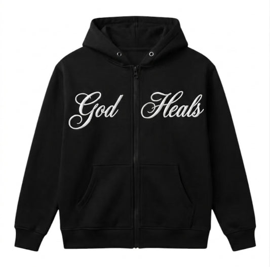 God Heals Hoodie (5 colors)