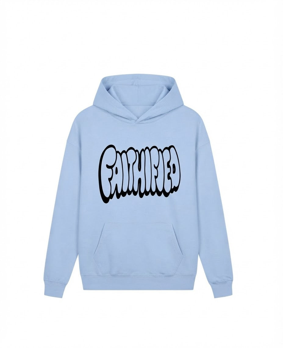 Faithified Hoodie - Blue