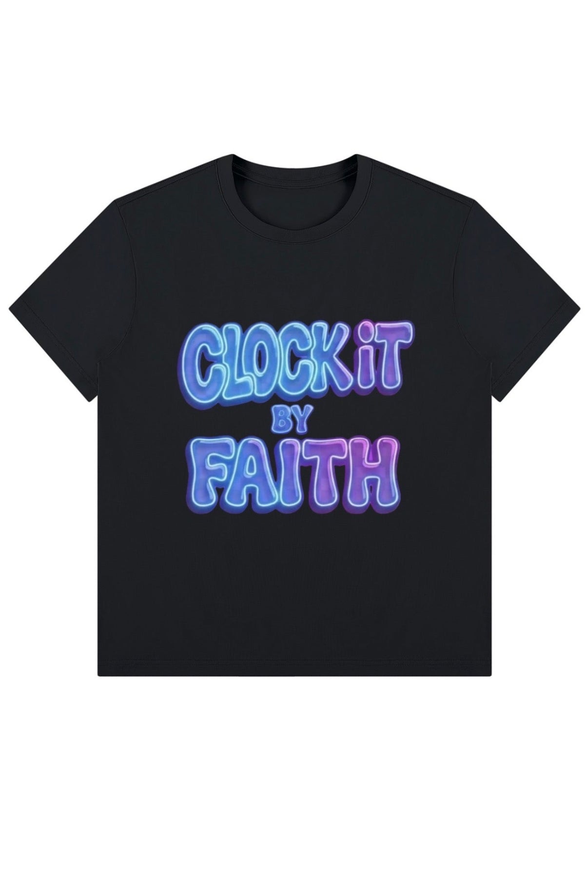 Clock it by faith - Tee