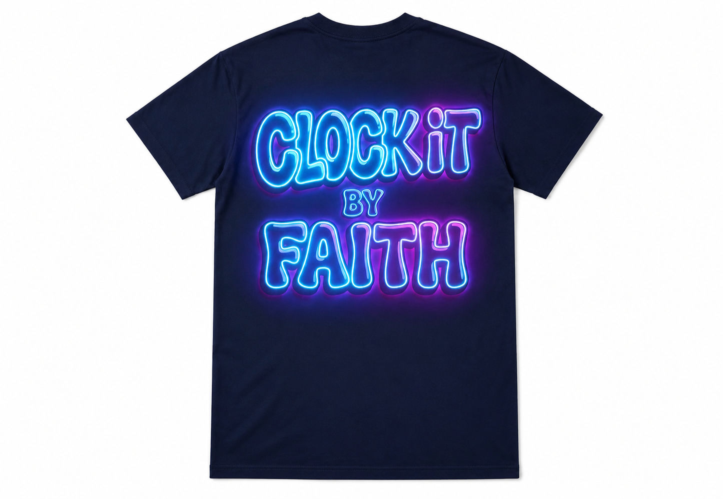 Clock it by faith - Tee