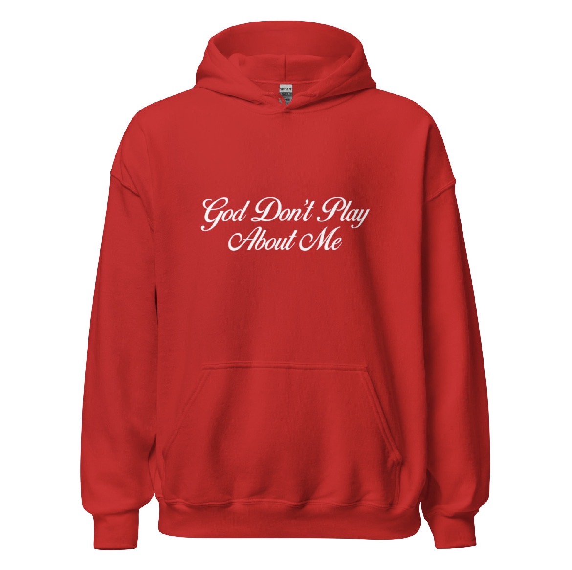 God Don’t Play Hoodie-White (3 colors)