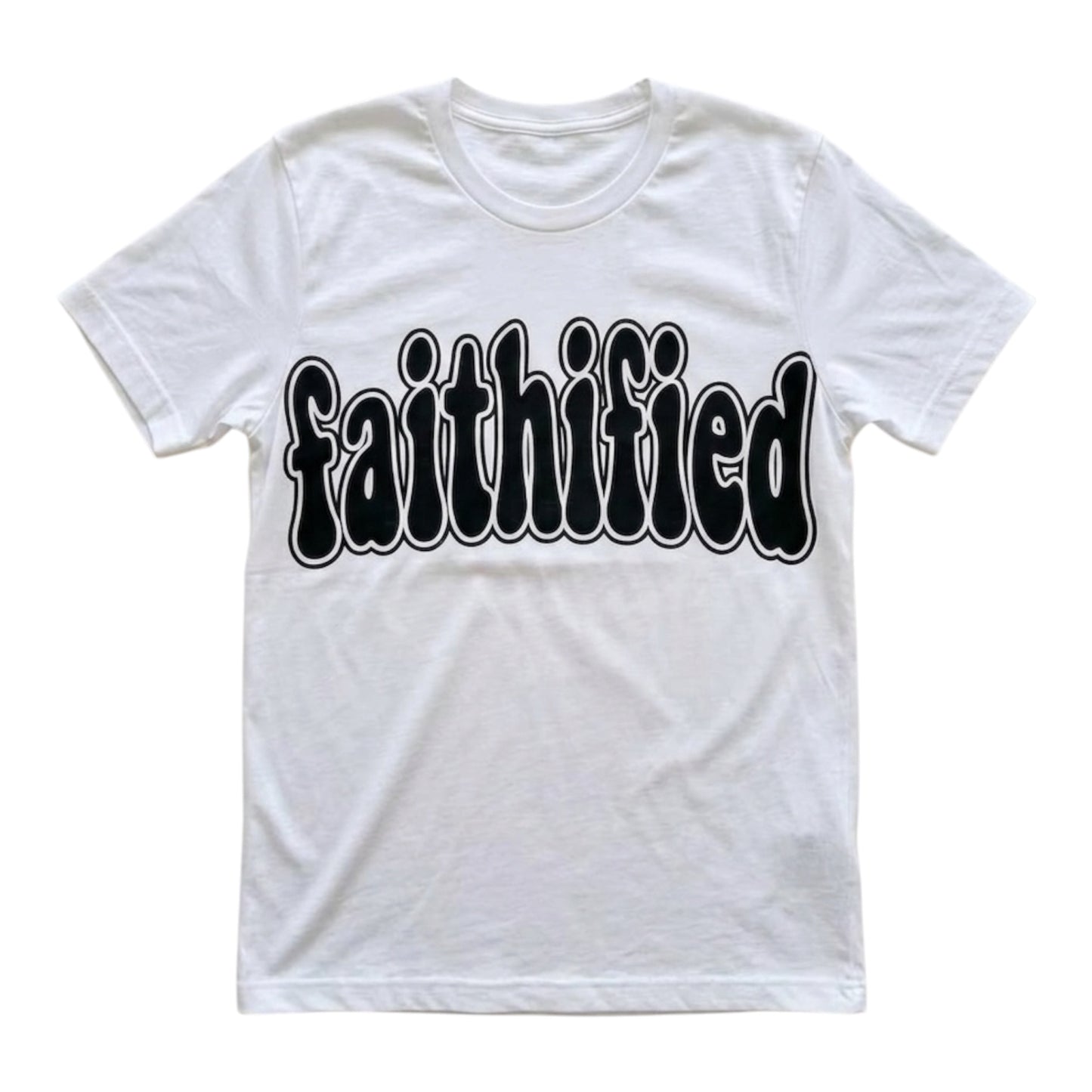 Faithfied Tee -White