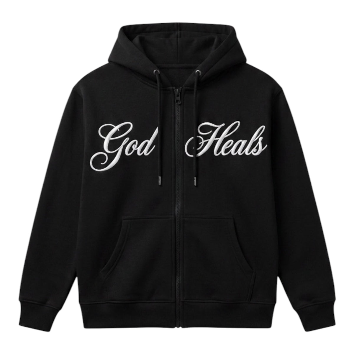 God Heals Hoodie-Gold & Black (5 colors)