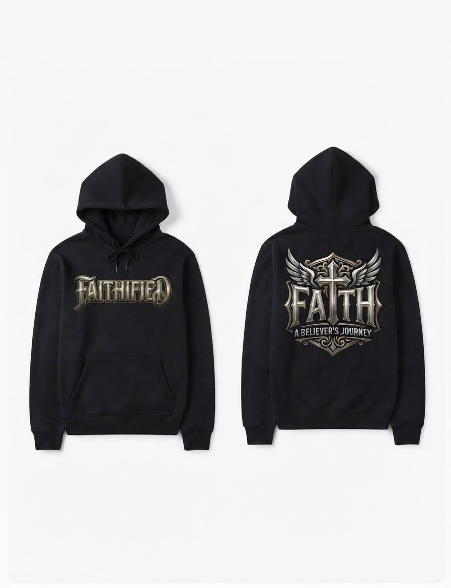 Faithified Hoodie - Black