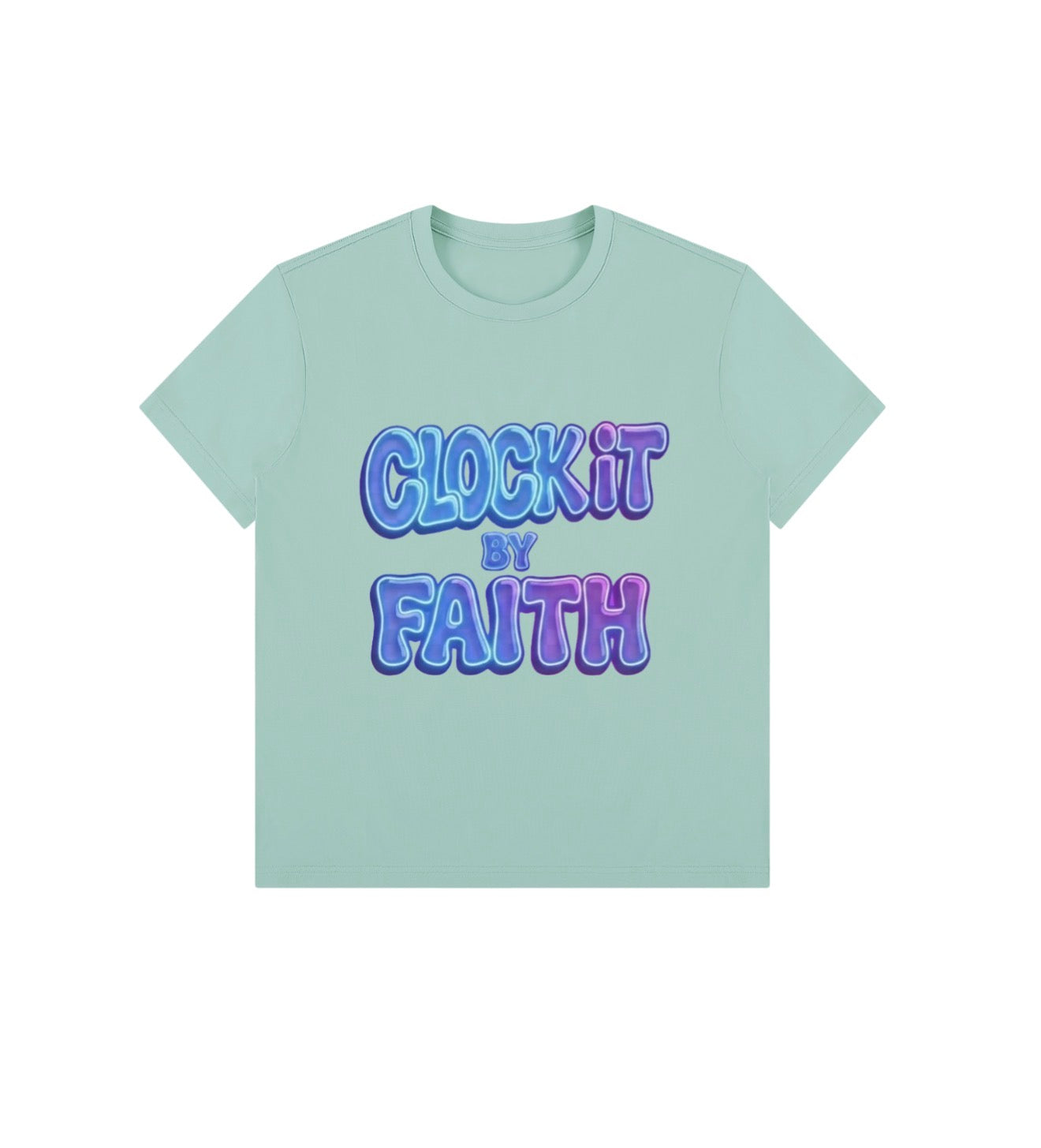 Clock it by faith - Tee