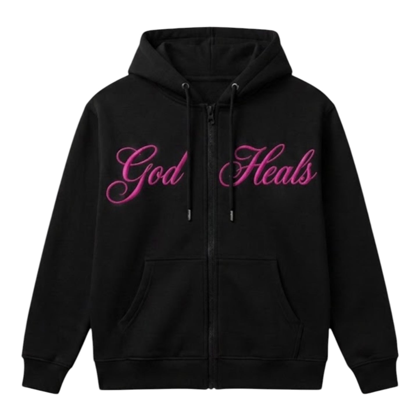 God Heals Hoodie-Gold & Black (5 colors)